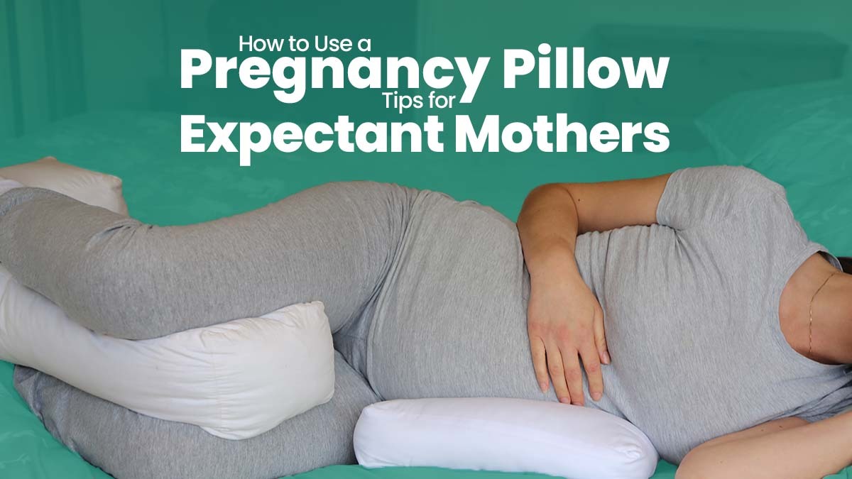 How to use a pregnancy support pillow best sale